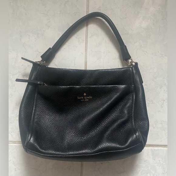 kate spade Handbags - Kate Spade Black Leather Handbag